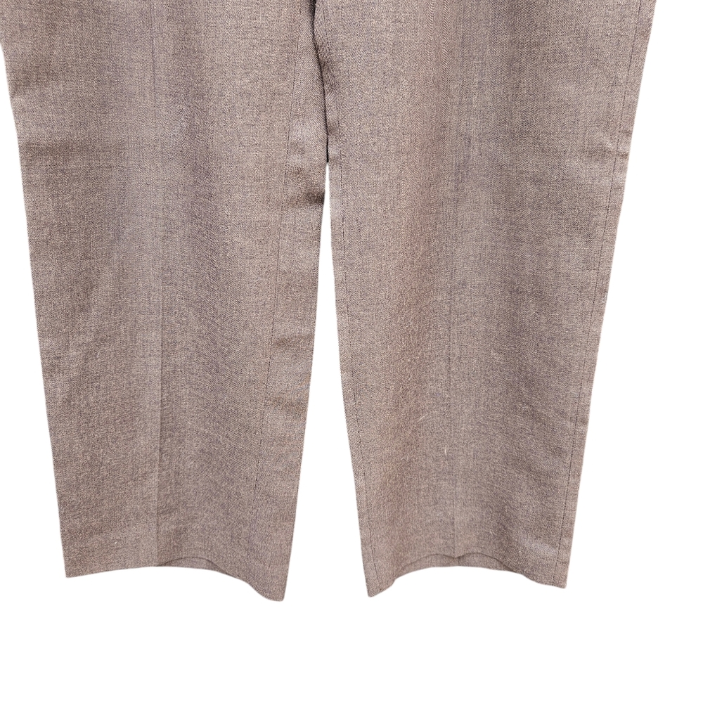 Rainy Day Wools Men's Classic Brown  Dress pants Size 36X32 - Picture 9 of 16